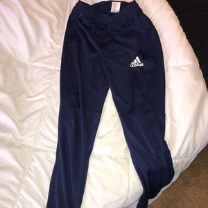 adidas navy blue sweats